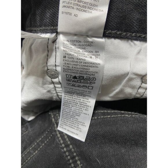 NWT Levi’s 501 Original Black Jean Short-sz 29 - Picture 11 of 11